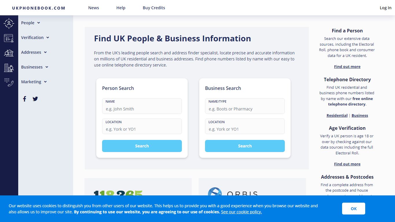 Find UK People and Business Information | Uk Phone Book